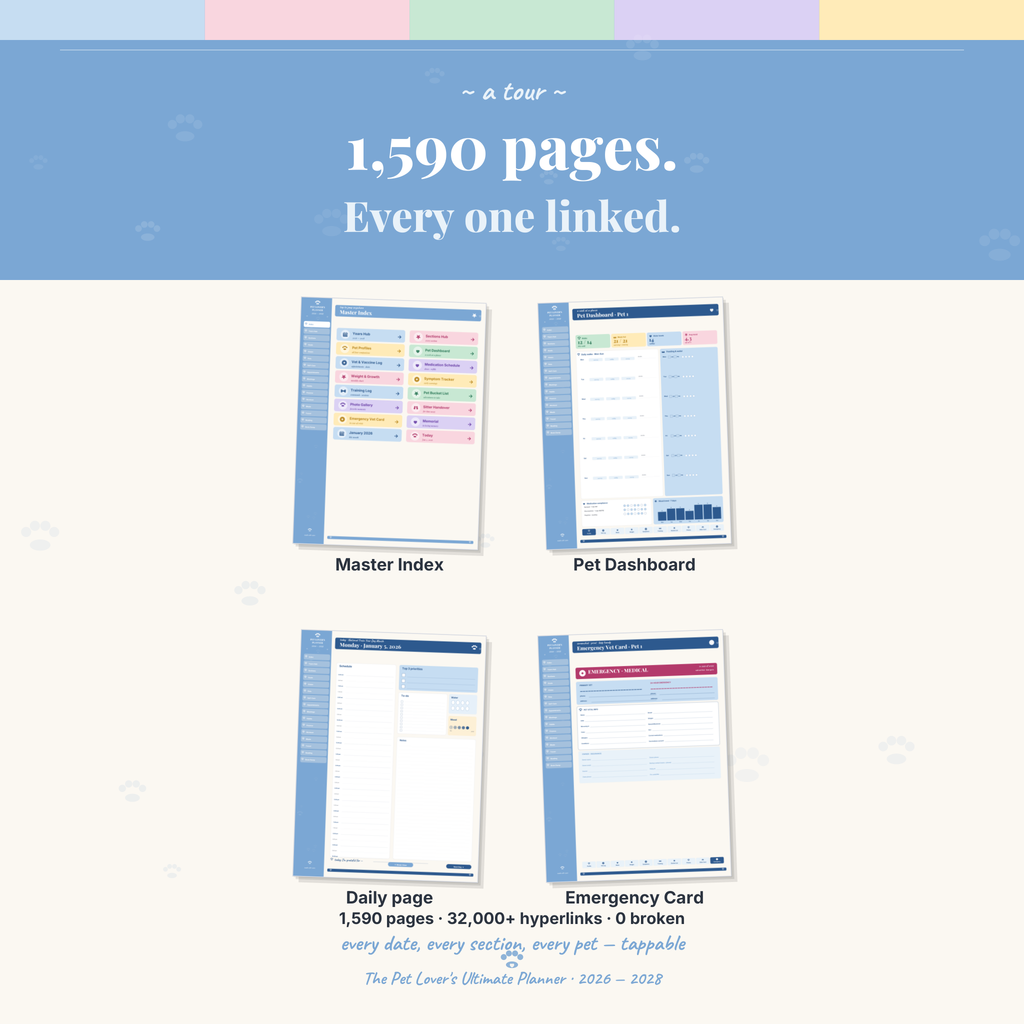 The Pet Lovers Planner