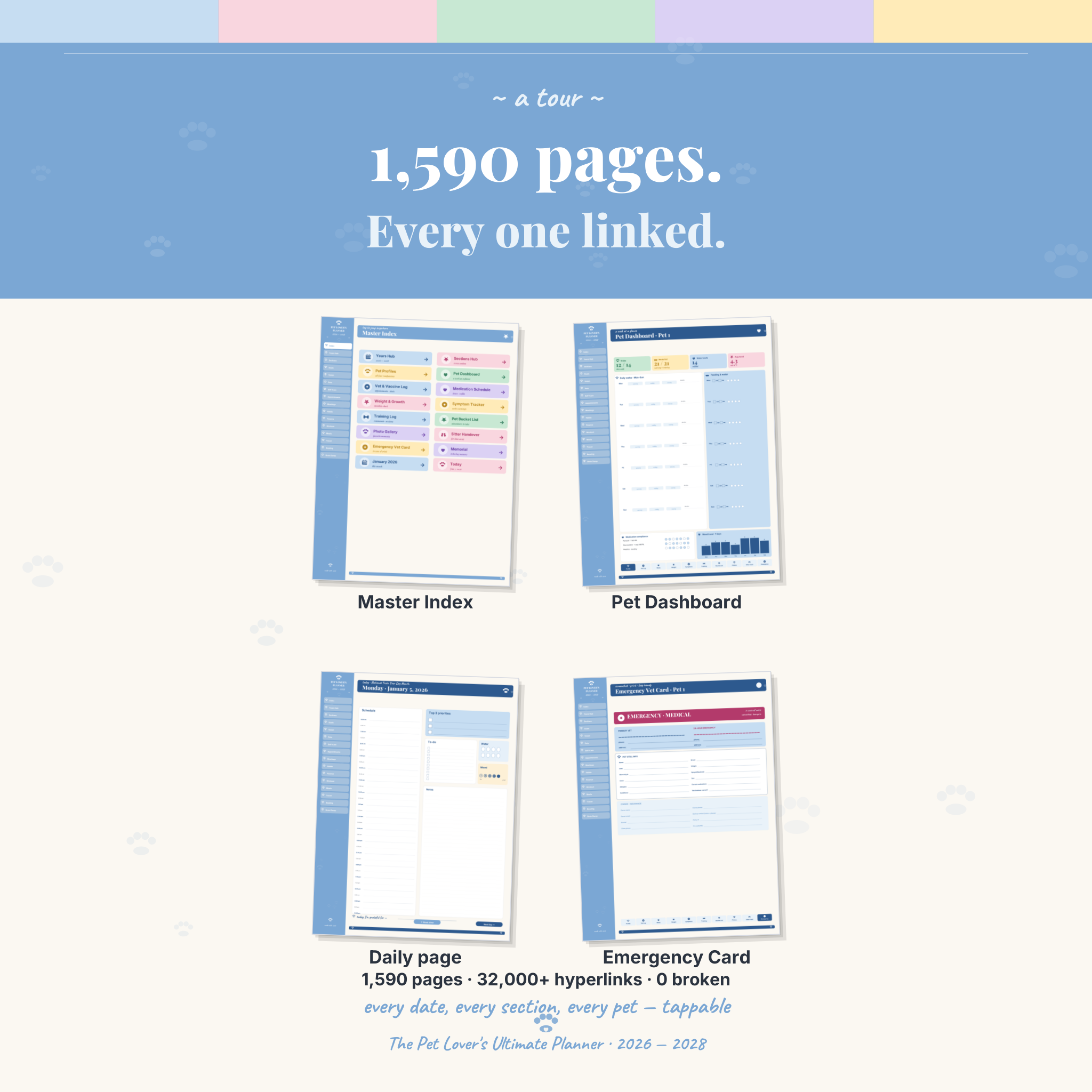 The Pet Lovers Planner