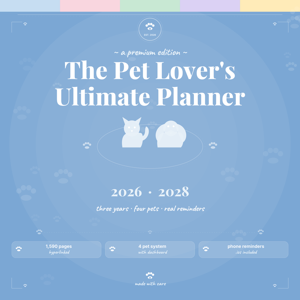 The Pet Lovers Planner