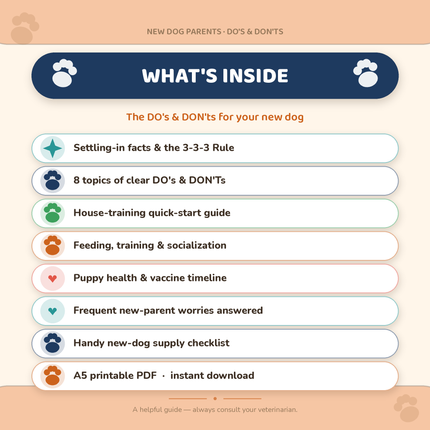 New Dog Parents: The DO'S & DONT'S