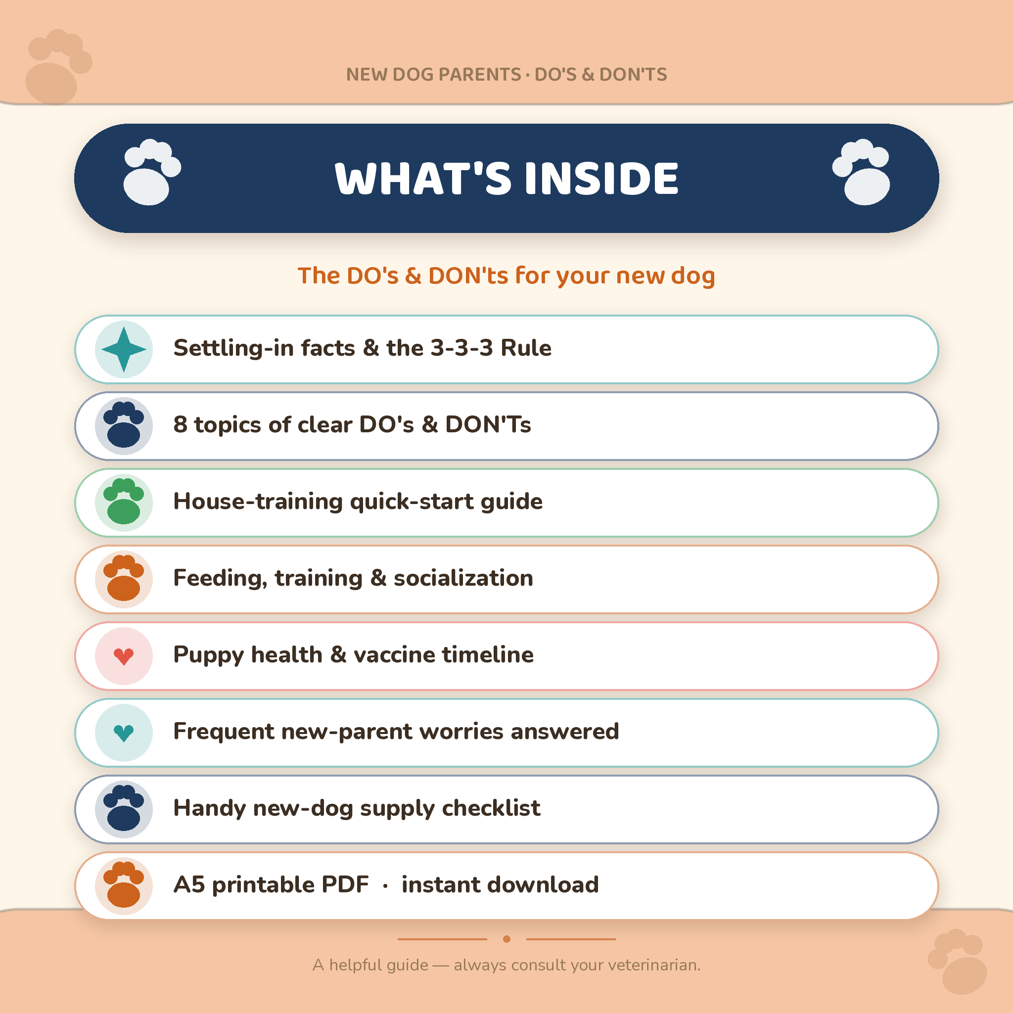 New Dog Parents: The DO'S & DONT'S