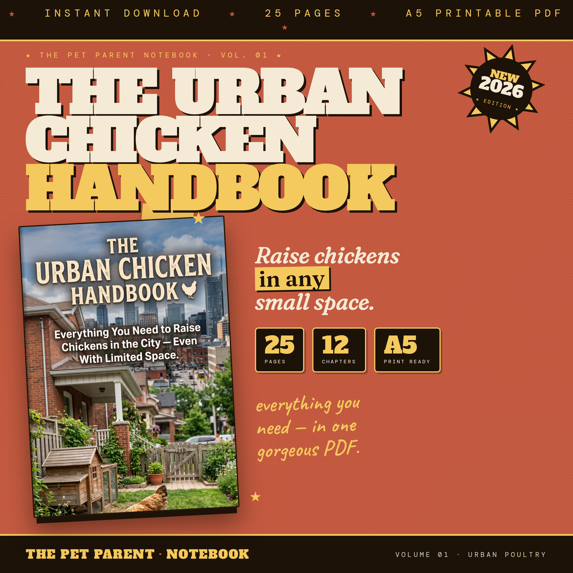 The Urban Chicken Handbook