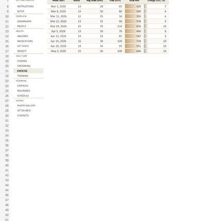 Premium Pet Care Tracker
