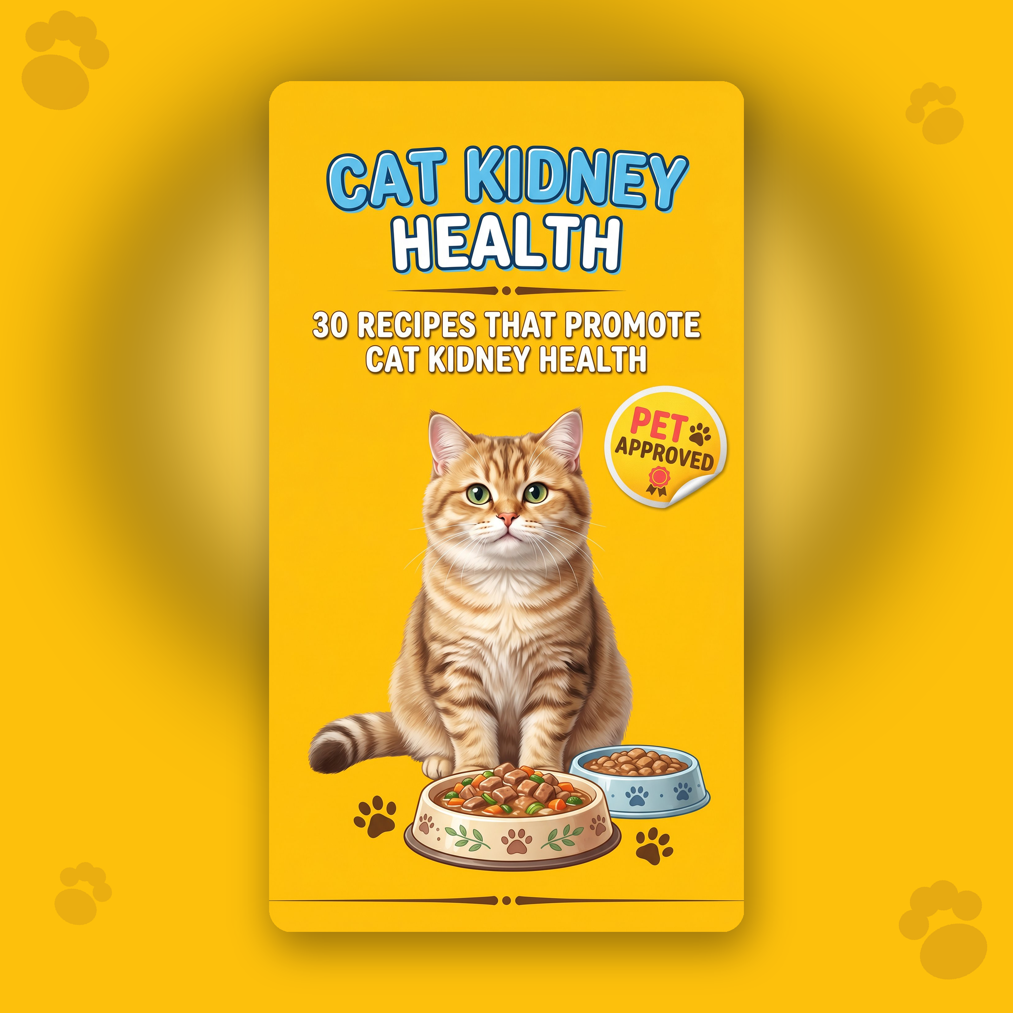 Cat Kidney Health Recipe Book — 30 Kidney-Friendly Meals, Broths & Treats